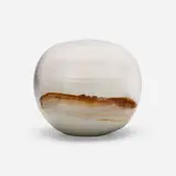 Untitled by Toshiko Takaezu, c. 1990, glazed porcelain, sold Jun 2023