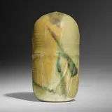 Untitled by Toshiko Takaezu, c. 1995, glazed porcelain, sold Jun 2023