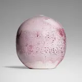 Untitled by Toshiko Takaezu, c. 1995, glazed porcelain, sold Jun 2023