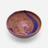 Bowl by Toshiko Takaezu, c. 1995, glazed porcelain, sold Jun 2023
