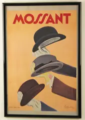 MOSSANT by Leonetto Cappiello, 1938, LITHOGRAPH BY EDIMA, sold Feb 2020