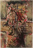 JEDERMANS GRABMAL (A STONE FOR EVERYBODY)" 1988 by András Márkos, AQUATINT ON ZIRKAL PAPER, sold Feb 2020
