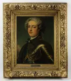 Louis XV by Hyacinthe Rigaud, oil on canvas, sold Aug 2022