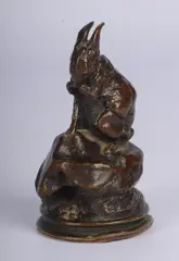 Untitled by Auguste-Nicolas Cain, Bronze hare, sold Nov 2020