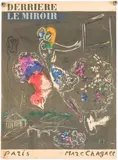 Chagall, Night in Paris, 1954, Marc Chagall (French, born Russia, 1887-1985), Night in Paris by Derriere Le Miroir, 1954, lithograph, offered Oct 2025