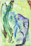 Ghost Going Away by Elena Gortchakova, Oil on Canvas, offered Oct 2025
