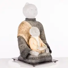 Golden Boy by Vivian Wang, 2012, Cast Glass, sold Oct 2025