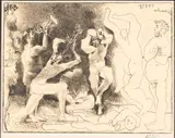La Danse des Faunes by Pablo Picasso, Lithograph, offered Oct 2025