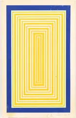 New Yearâ€™s Eve Card by Richard Anuszkiewicz, 1976, Lithograph, sold Oct 2025
