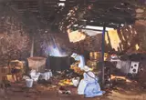 Interior Scene by Armando Freyre, Watercolor, offered Oct 2025