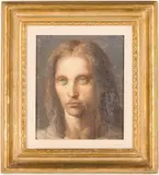 Ideal Head by Jon Corbino, Oil on Board, sold Oct 2025