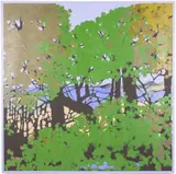 Walk in the Woods: Saugatuck Dunes II by Bd Van Dyke, Acrylic on Canvas, sold Oct 2025