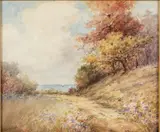 Spring Landscape by Ellen Wilson, Watercolor, offered Oct 2025