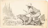 Illustration from Broken Fang by R.G. Montgomery by Lynn Bogue Hunt, Ink on Illustration Board, sold Oct 2025
