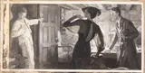 Spy Paramount #7 by Joseph M. Clement, Gouache on Board, sold Oct 2025