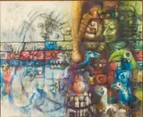 Untitled by Frede Vidar, Oil on Canvas, offered Jun 2025