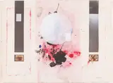 Untitled Abstract by Hector Dewart, 1975, Mixed Media, offered Jun 2025