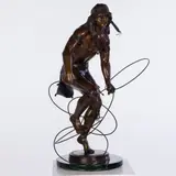 Hoop Dancer by Stan Johnson, Bronze, sold Jun 2025