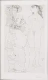 Vieux Marin et Jeune Prostituee Meprisant by Pablo Picasso, Etching, sold Jun 2025