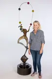 The Pallino by James Lacasse, 2005, Bronze, sold Jun 2025