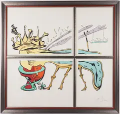 Royal Insect/Metamorphosis by Salvador Dalí, 1974, Lithograph, sold Jun 2025