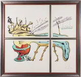 Royal Insect/Metamorphosis by Salvador Dalí, 1974, Lithograph, sold Jun 2025