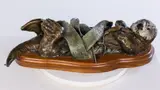 Otter by Eric Thorsen, 2005, Bronze, sold Jun 2025