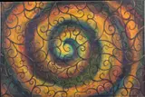 Abstract Swirl by Nathan Hentz, Oil on Canvas, offered Jun 2025