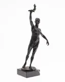 Hermes by Franz Iffland, Bronze, sold Jun 2025