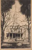 St. Paul's, Savannah, GA by Lionel K. Levy, c. 1925, Engraving, sold Jun 2025