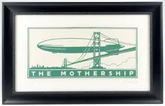 Titled The Mothership, artist proof by Michael Schwab, Graphite, sold Sep 2026