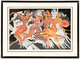 Titled To Soar, edition 9/75 (IX/LXXV) by Tiefeng Jiang, Graphite, sold May 2026
