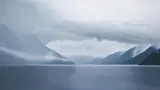 Inside Passage 12/98: In Grenville Channel by Takao Tanabe, 1998, acrylic on canvas, sold May 2026