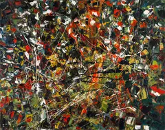 Sans titre by Jean Paul Riopelle, 1950, oil on canvas, sold May 2026