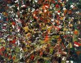 Sans titre by Jean Paul Riopelle, 1950, oil on canvas, sold May 2026