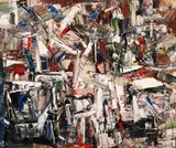 Sans titre by Jean Paul Riopelle, 1958, oil on canvas, sold May 2026