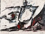 Sans titre by Jean Paul Riopelle, oil on canvas, sold May 2026