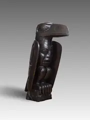 Spirit of Bill Reid by James Hart, 2010, bronze sculpture with deep brown patina, sold May 2026