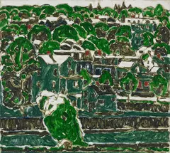 In the Bronx II by David Brown Milne, 1915, oil on canvas, sold May 2026