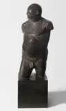 Sockeltorso I by Waldemar Otto, 1984, Bronze mit dunkelbrauner Patina. Höhe: 37 cm (14 ⅝ in.), sold Sep 2024