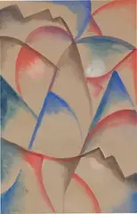 Ohne Titel by Fritz Stuckenberg, 1919, Aquarell auf Velin, sold Sep 2024