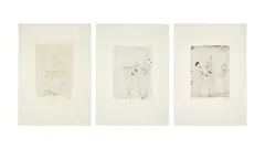 L'heure de Mylène by Horst Janssen, 1962, 12 Radierung auf BFK Rives-Velin, sold Feb 2025