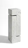 Sculpture division 2 by Gottfried Honegger, 1986, Marmor, sold Sep 2025