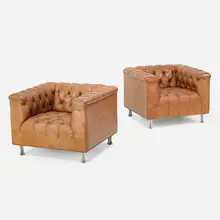 Pair Of Lounge Chairs by John Vesey, sold Sep 2017