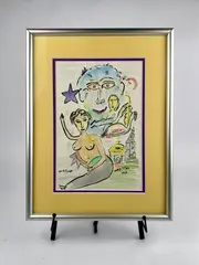 Untitled by Henry Miller, serigraph, signed & numbered, offered May 2026