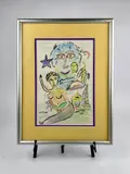 Untitled by Henry Miller, serigraph, signed & numbered, offered May 2026
