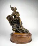Untitled by Seated Woman, bronze sculpture by jorge de la pena (dated 1983), offered Mar 2026