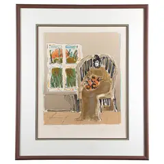 Lady in Brown, 1978.Color by Peter Max, lithograph on wove paper, offered Sep 2026