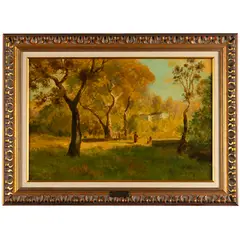 Autumn Glow Among the Trees by William Keith, Oil on canvas, offered Sep 2026