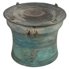 Untitled by Burmese, bronze frog rain drum, offered Sep 2026